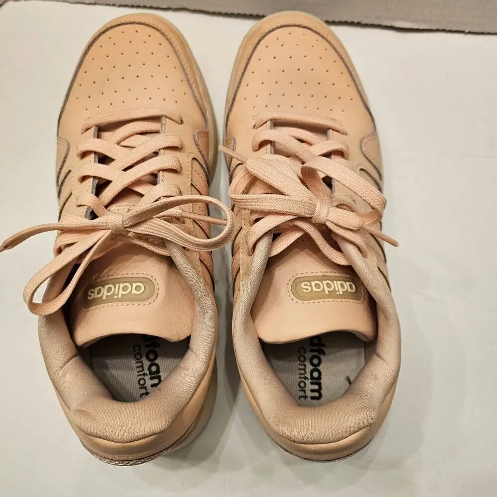 Adidas Cloudfoam Comfort Sneakers: Light Baby Pink: US 7